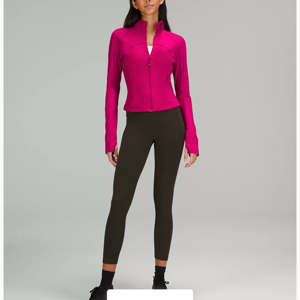 Lulu Lemon Cropped Define Jacket Ribbed Nulu